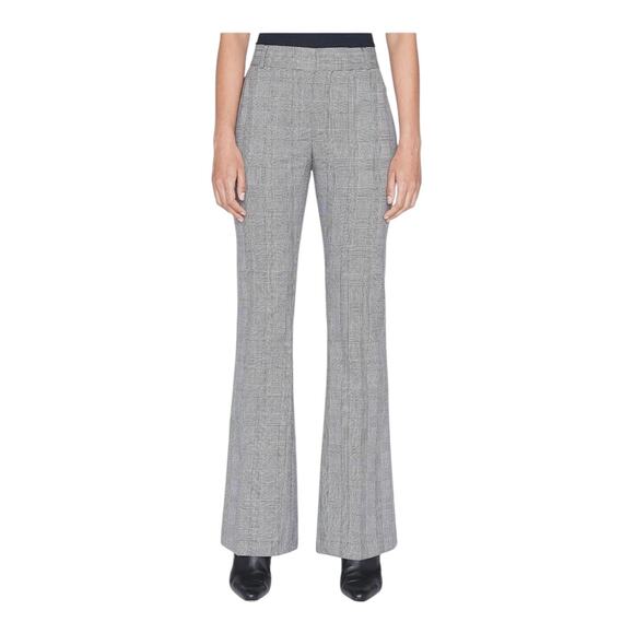Frame Le Mini Boot Check trouser pants size 16